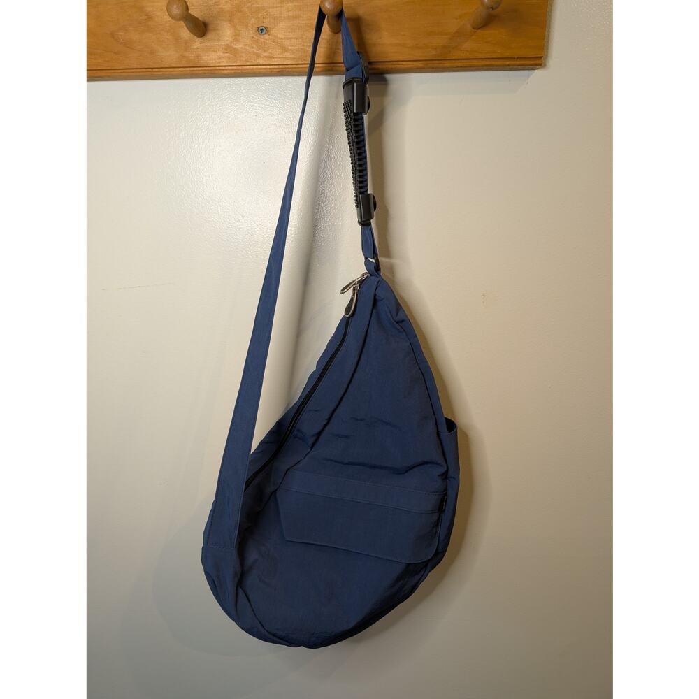 Ameribag Healthy Back Bag Navy Blue Crossbody Sling Ergonomic Kingspoint USA - Picture 10 of 10